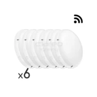 DomeLED Détecteur CLAREO 18W Anti-vandale START 2 Pack 6