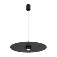 Suspension ZAMBELIS D550 21W Dimmable DESIGN Noir Sablé